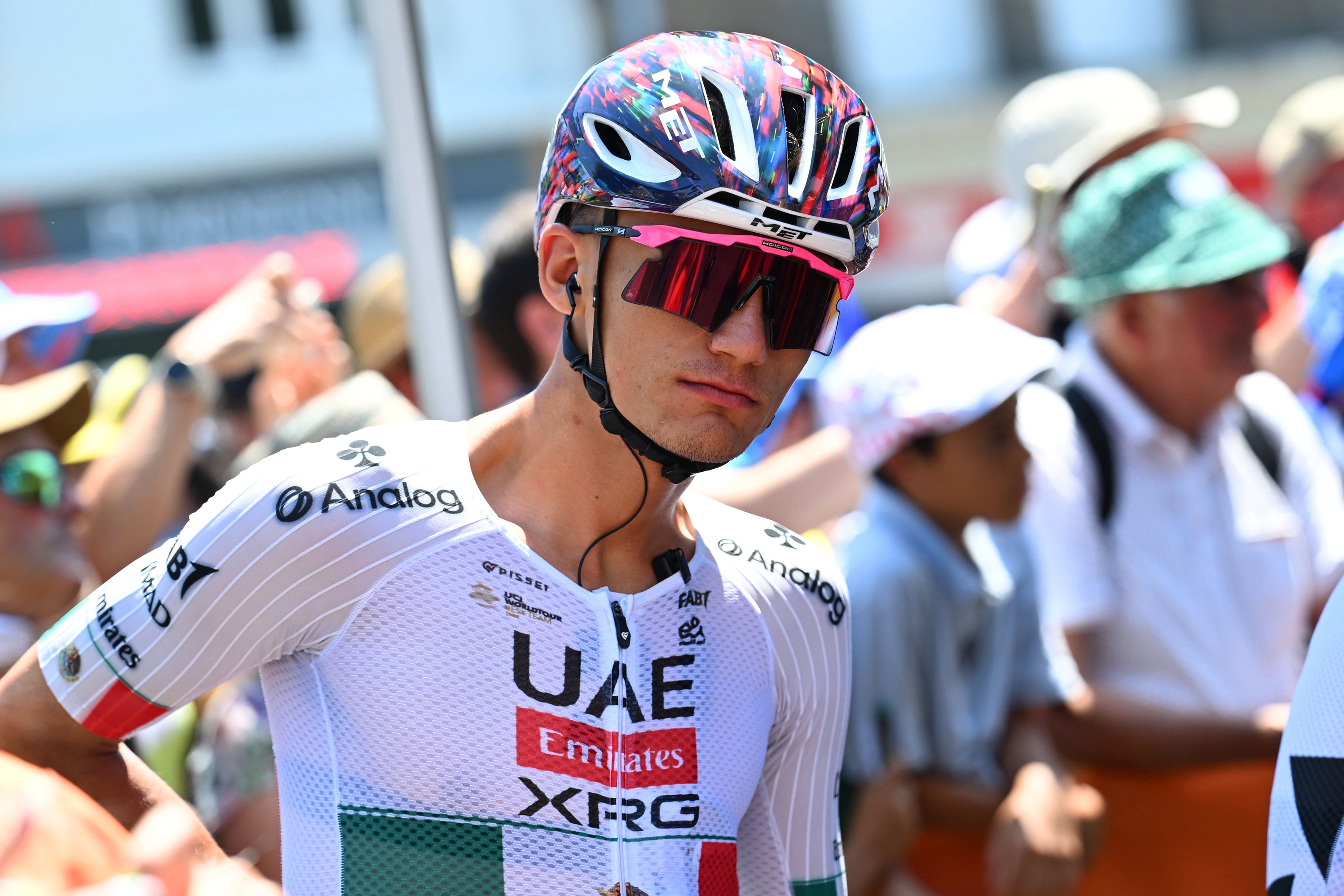 Isaac Del Toro sigue su camino en el Tour de Francia 2026