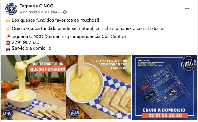 Taquería CINCO en Veracruz ya acepta bitcoin