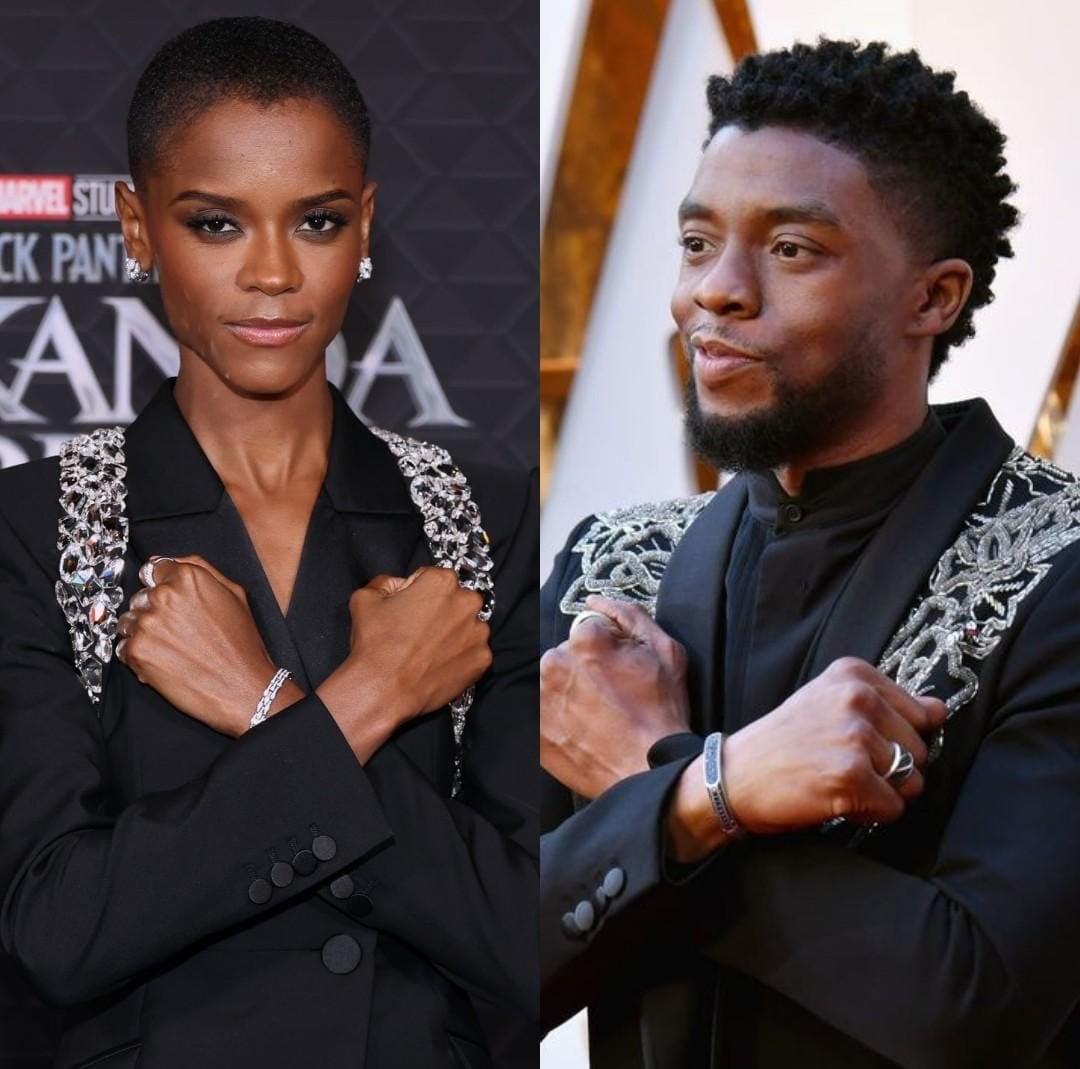 Letitia Wright y el conmovedor homenaje que dedicó a Chadwick Boseman en el estreno de Black Panther Wakanda Forever