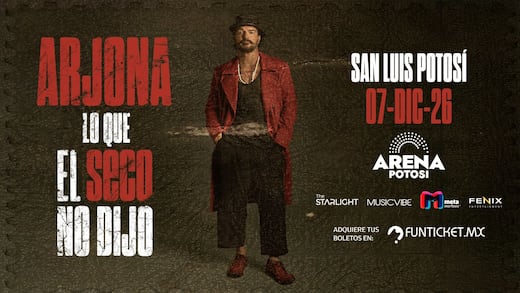 Ricardo Arjona anuncia concierto en San Luis Potosí: Fecha, lugar y boletos
