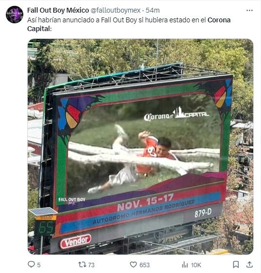 Memes por las pistas del Corona Capital 2024