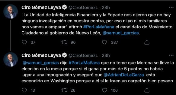 Samuel García en entrevista con Ciro