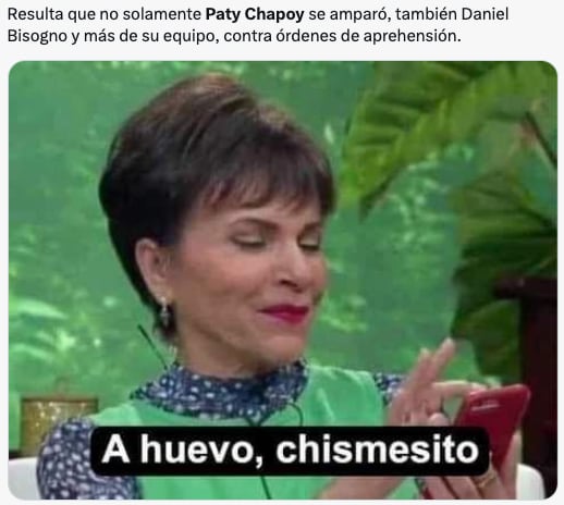 Memes comparan a Pati Chapoy y a Vladimir Putin por orden de arresto