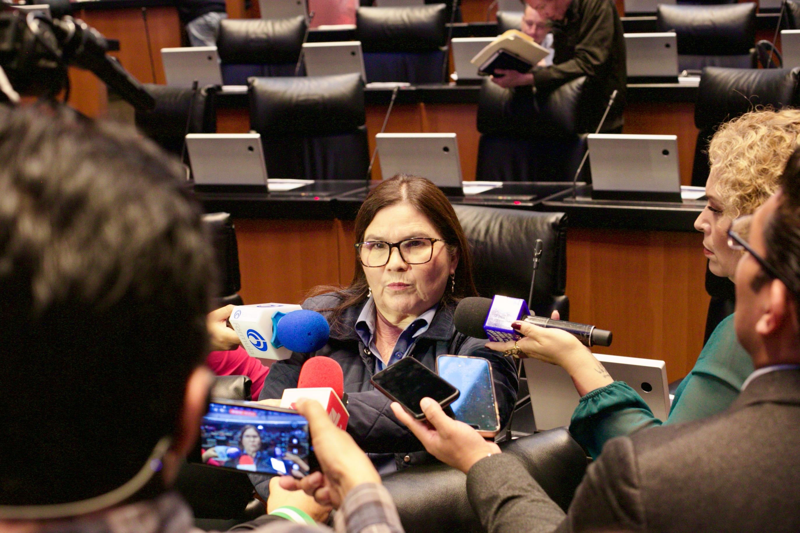 Imelda Castro perfila licencia al Senado rumbo a Sinaloa 2027