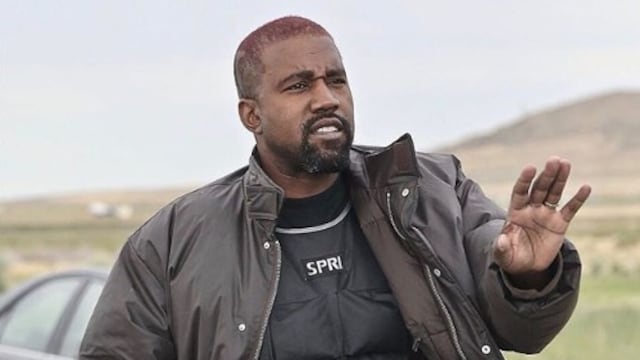 Kanye West, rapero.