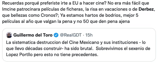 Usuarios se quejan que Omar Chaparro y Eugenio Derbez "destruyeron" el cine mexicano