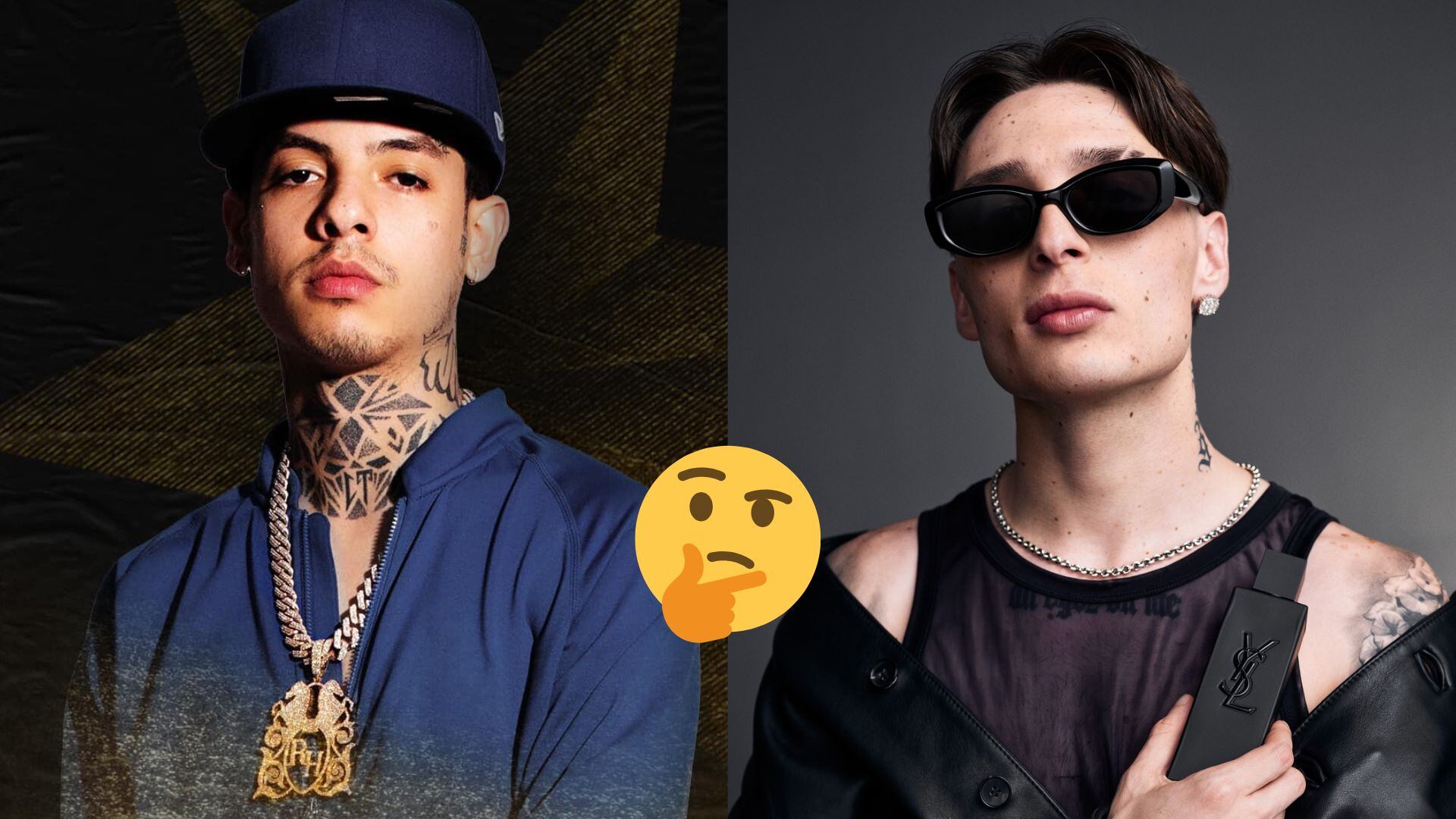 La rivalidad de Natanael Cano con Peso Pluma.