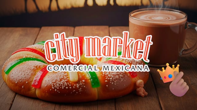 Precio de la Rosca de Reyes City Market sin descuento