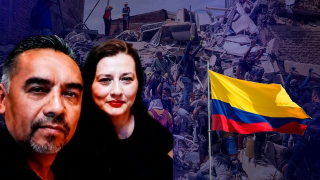 Mario Alberto Zapata y Brenda Eloisa Flores, mexicanos desaparecidos tras terremoto en Colombia
