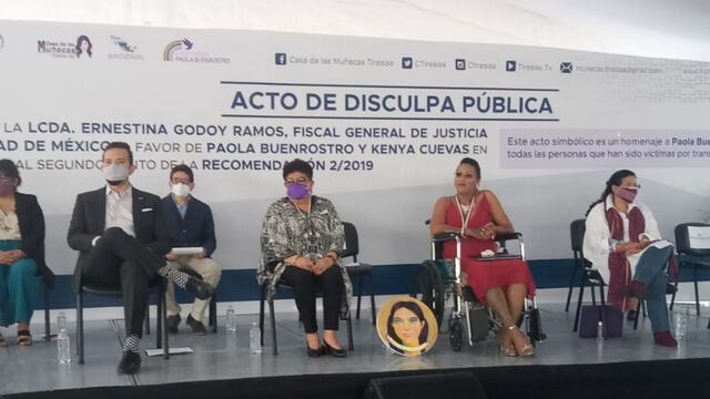 Disculpa pública por transfeminicidio de Paola Buenrostro