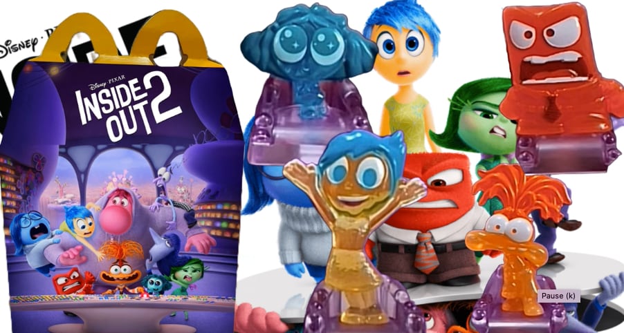 Intensamente 2, Cajita Feliz McDonald’s