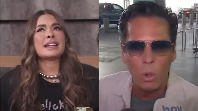 Galilea Montijo y Roberto Palazuelos