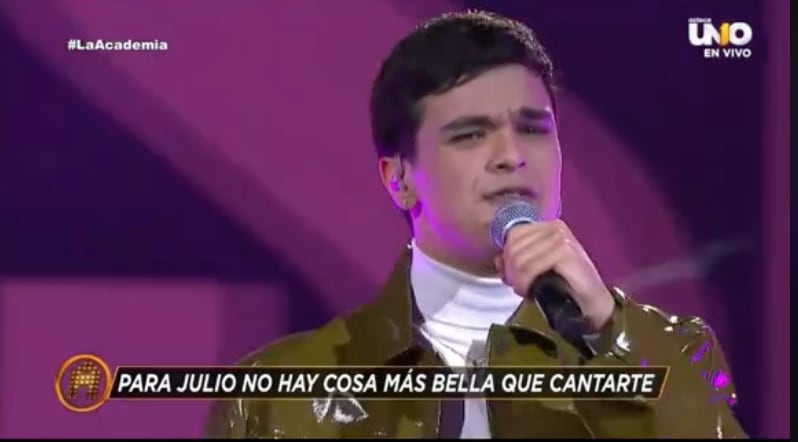 ¿Boicot? Presentación de Julio en La Academia 2024 salió pésimo por culpa de la producción