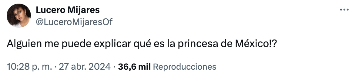 Lucerito Mijares es bautizada como la Princesa de México por sus fans de Juego de Voces