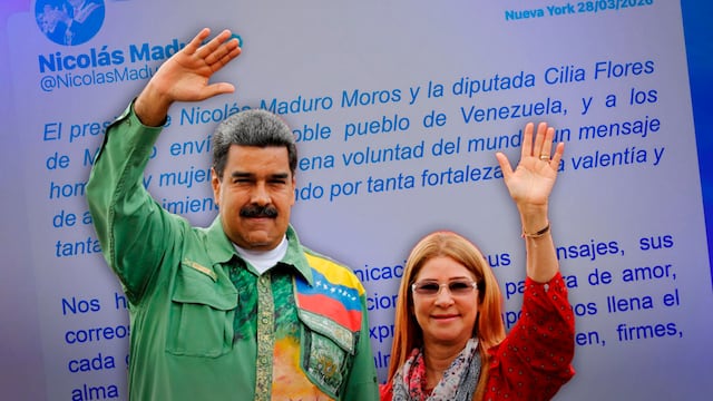 Maduro y Cilia Flores reaparecen desde prisión con mensajes en X