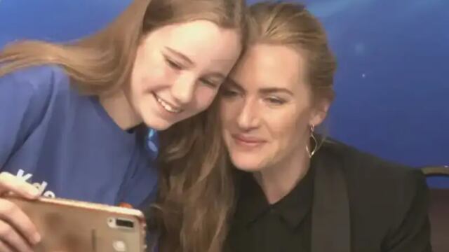 Kate Winslet calma a periodista