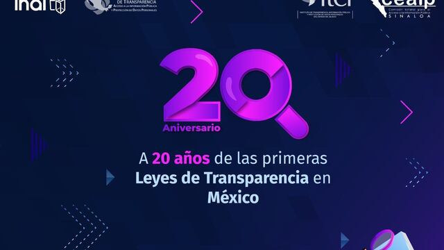 INAI conmemora aniversario de la ley de transparencia