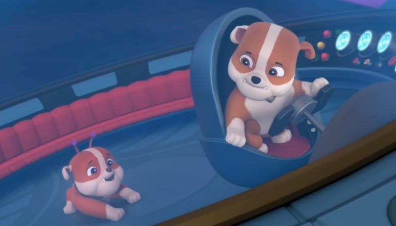 Paw Patrol rescates de espeluznantes alienígenas y fantasmas