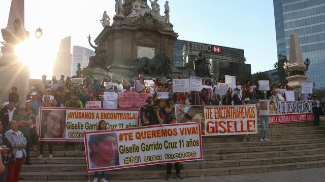 Protesta por asesinato de la niña Giselle. Consternación del presidente.