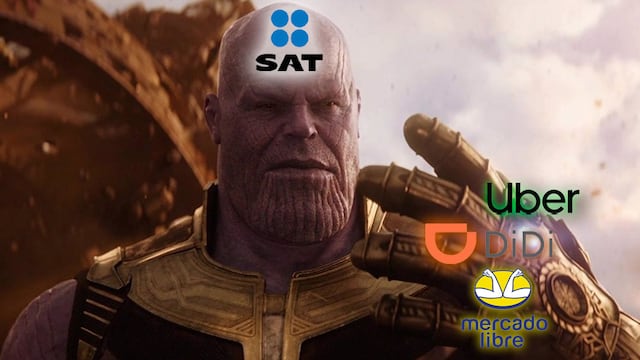 SAT y Uber, Didi y Mercado Libre