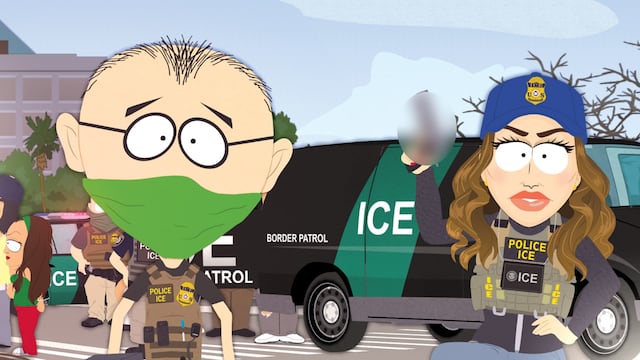 Kristi Noem aparece en el capítulo Got A Nut de South Park disparándole a un perro