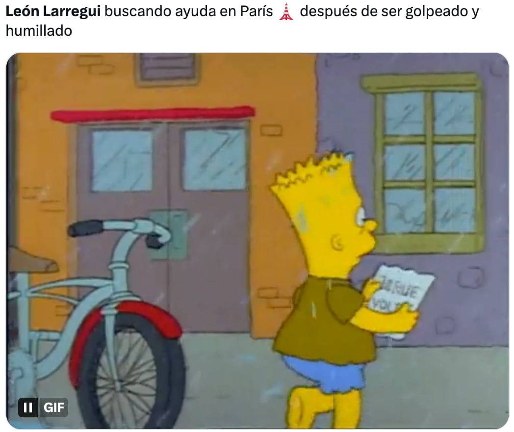 Memes de León Larregui golpeado en París