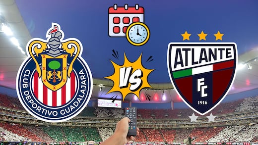 Chivas vs Atlante: Día y canal para ver el partido de la Jornada 15 de la Liga MX
