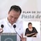 VIDEO: Le gritan ¡Fuera! A Manolo Jiménez, gobernador de Coahuila, en acto con AMLO y Claudia Sheinbaum