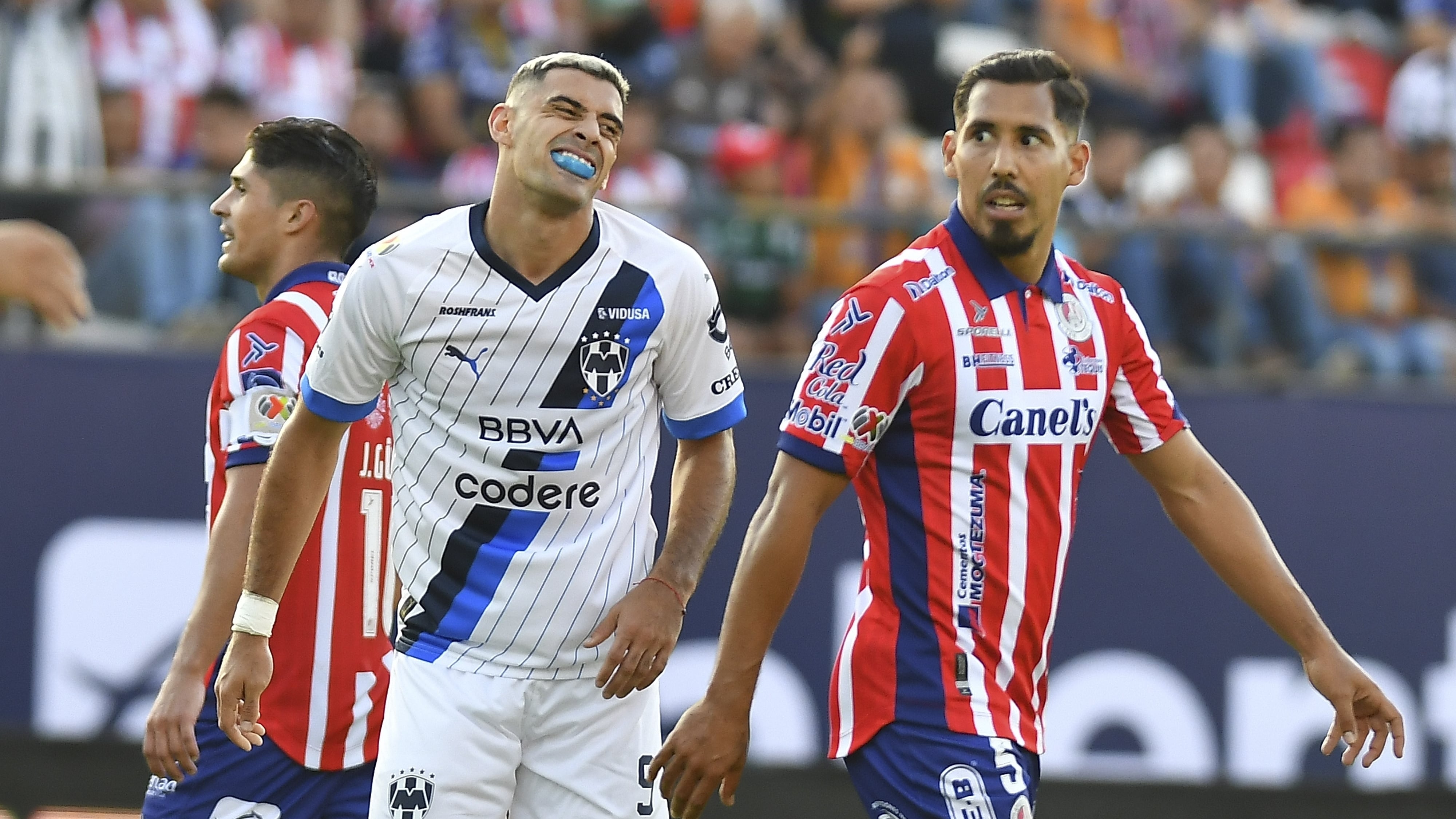 Atlético de San Luis vs Rayados de Monterrey.