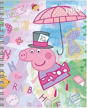 Cuadernos de Peppa Pig y George para el regreso a clases 2024
