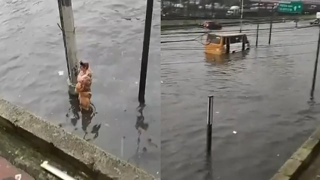 Lluvias inundan Iztapalapa esta noche: así quedaron las calles