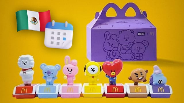 ¿Cuándo sale la Cajita Feliz de McDonald's de BTS?