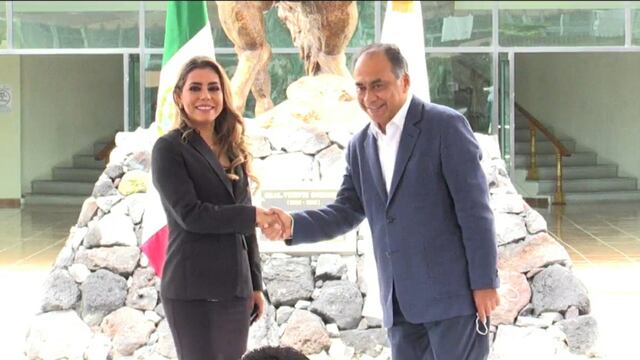 Evelyn Salgado y Héctor Astudillo