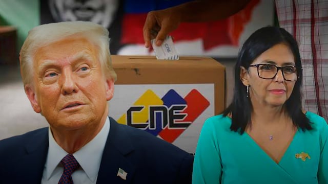 Trump cuestiona elecciones en Venezuela planteadas por Delcy Rodríguez