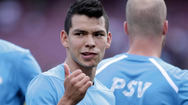 Lozano espera seguir creciendo en el futbol de Europa