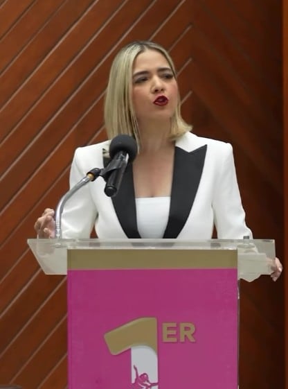 Estrella Palacios Domínguez, primera alcaldesa electa en Mazatlán 2024-2027