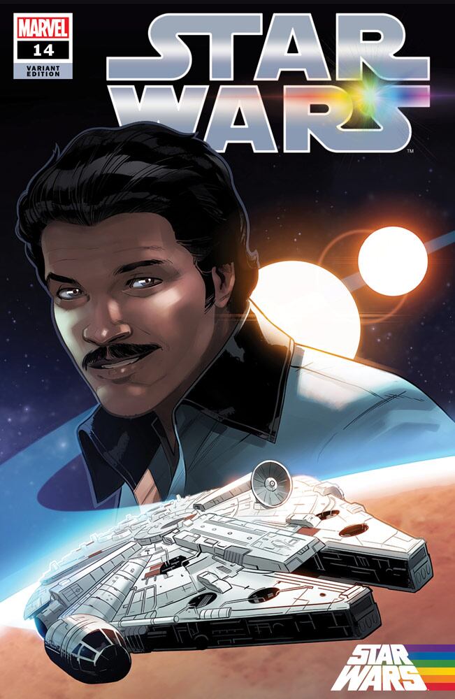 Lando Calrissian aparece en la portada de un cómic de Star Wars para celebrar el mes del Orgullo Gay