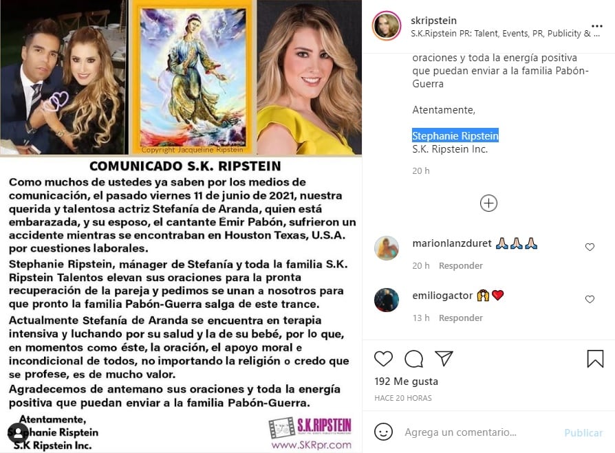 Esposa de Emir Pabón