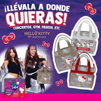 Toallas Saba de Hello Kitty en Sam’s Club edición limitada con maleta coleccionable