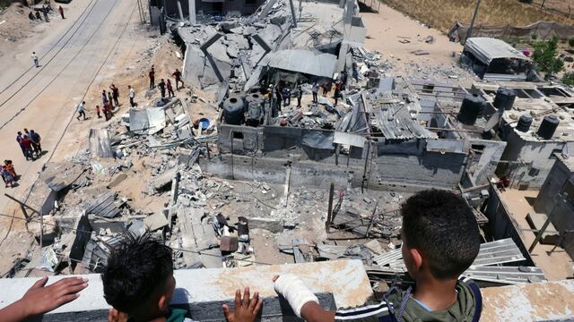 Bombardeos de Israel a Palestina
