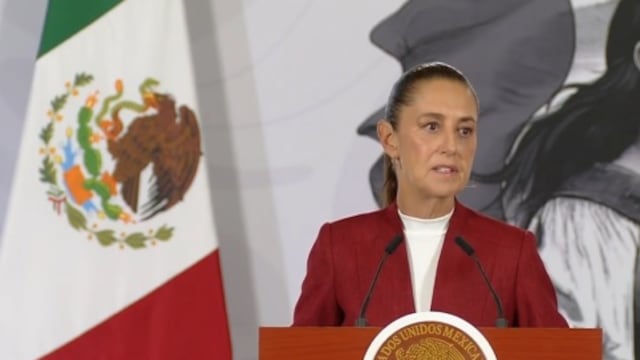Claudia Sheinbaum, presidenta de México.
