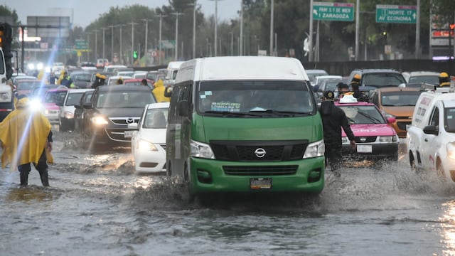 Lluvias en CDMX