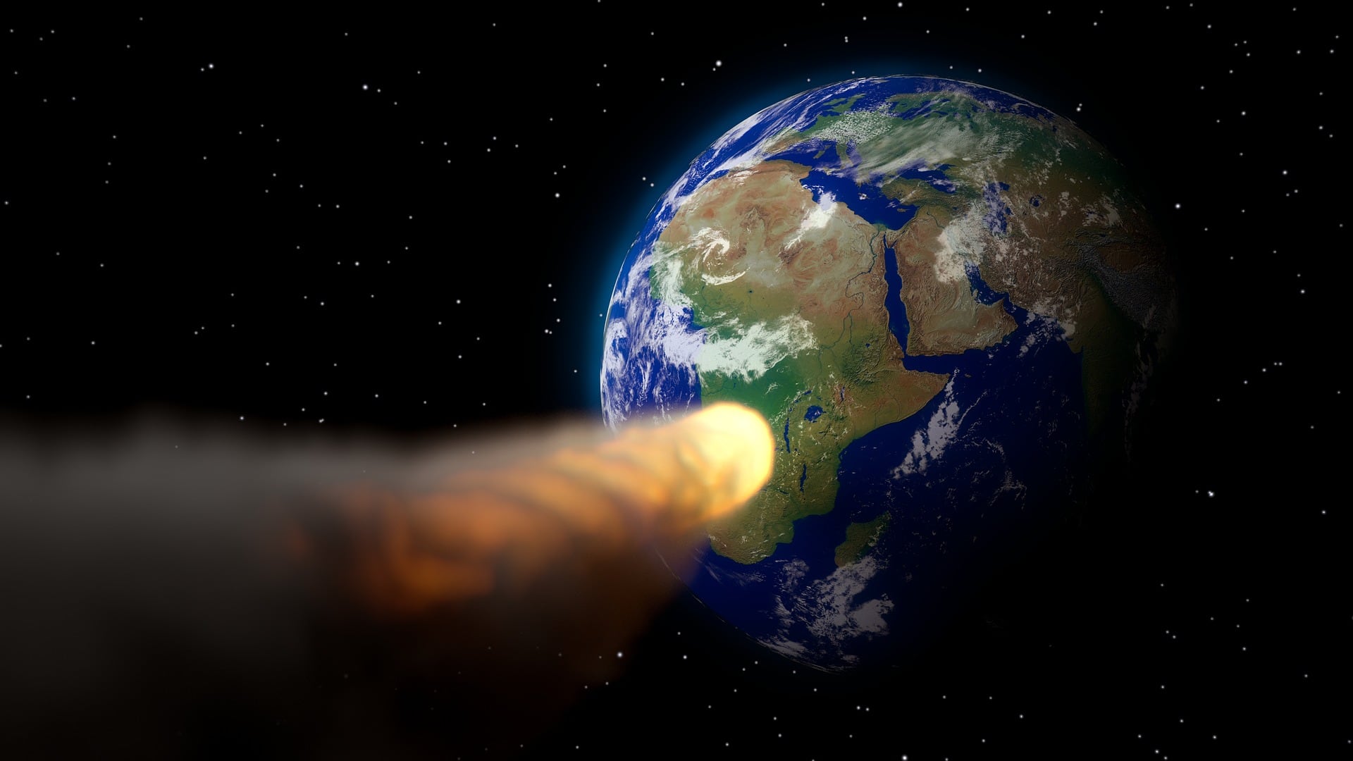 Meteorito impacta en la Tierra