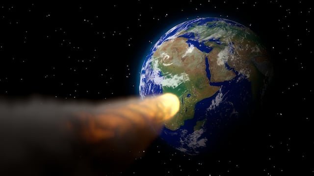 Meteorito impacta en la Tierra
