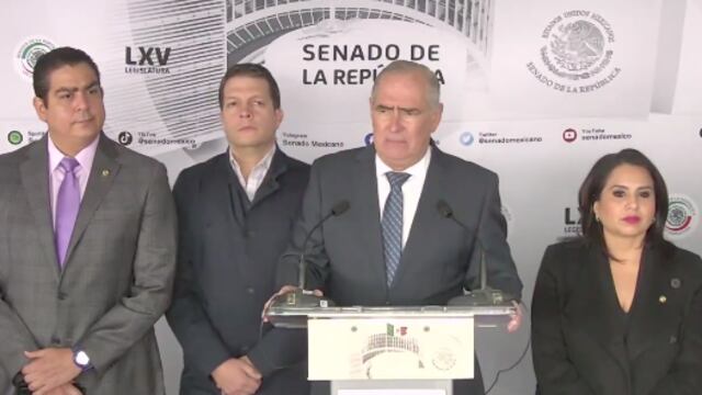 Julen Rementería, coordinador del PAN en la Cámara de Senadores