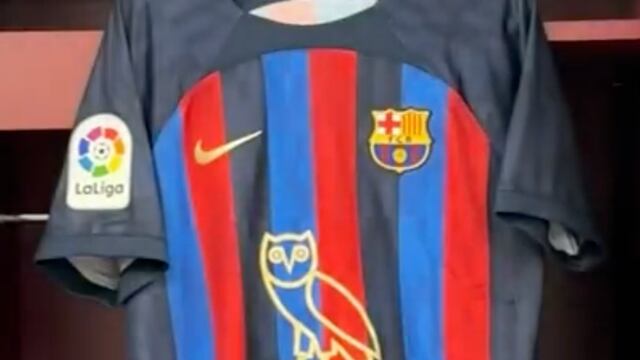 Búho en la camiseta del FC Barcelona