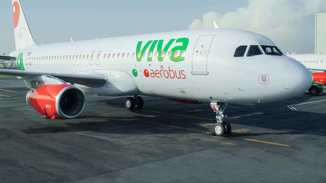 Avión de Viva Aerobus