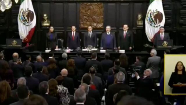 Entrega de la Medalla de Honor Belisario Domínguez