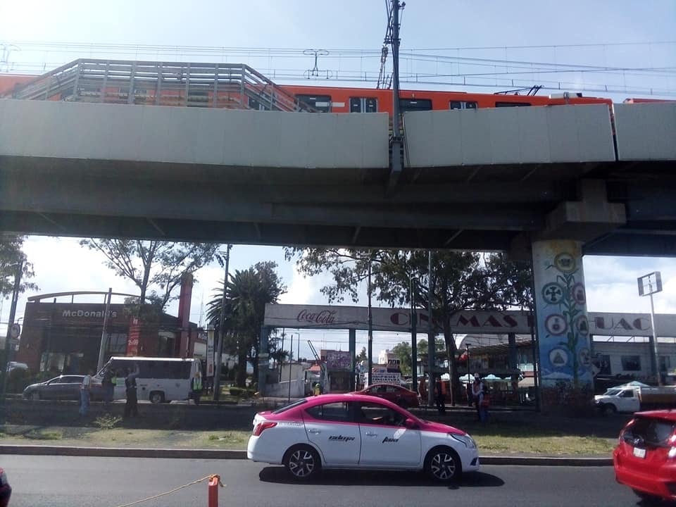 Desnivel en el Metro detectado en octubre del 2020