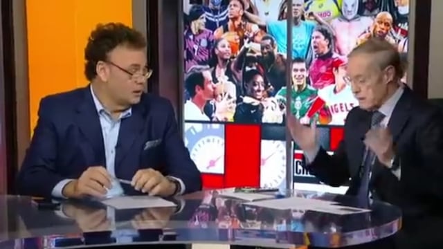 David Faitelson y José Ramón Fernández